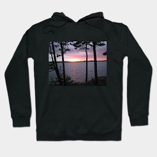 Lake Sunset,-Available As Art Prints-Mugs,Cases,T Shirts,Stickers,etc Hoodie